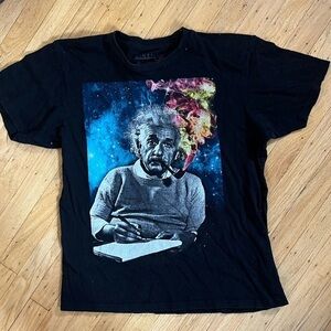 Einstein Smoking T-shirt